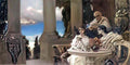 Wilhelm Kotarbinski on the terrace Art A4 Photo Print