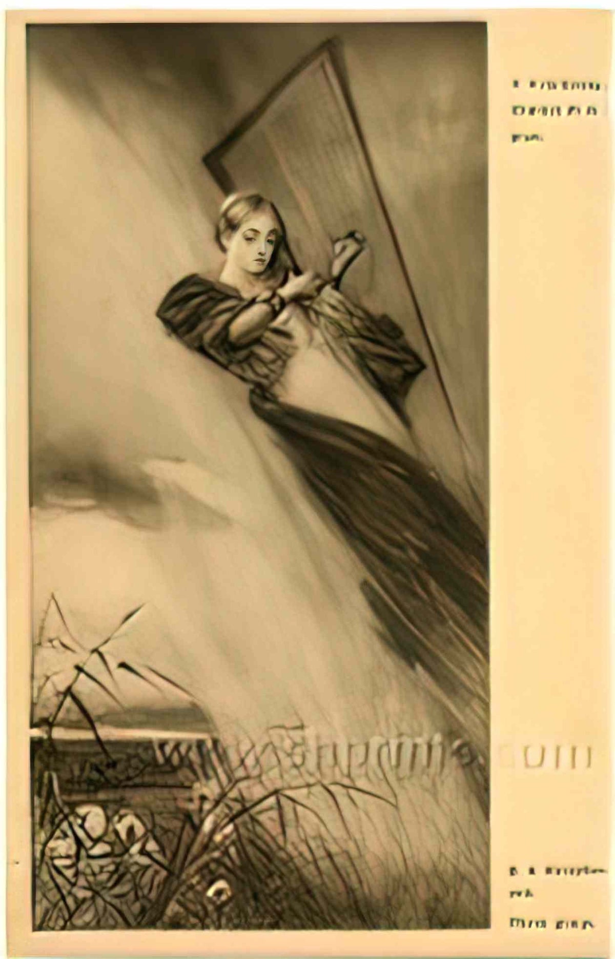 Wilhelm Kotarbinski rain song Art A4 Photo Print