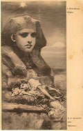 Wilhelm Kotarbinski sphinx Art A4 Photo Print