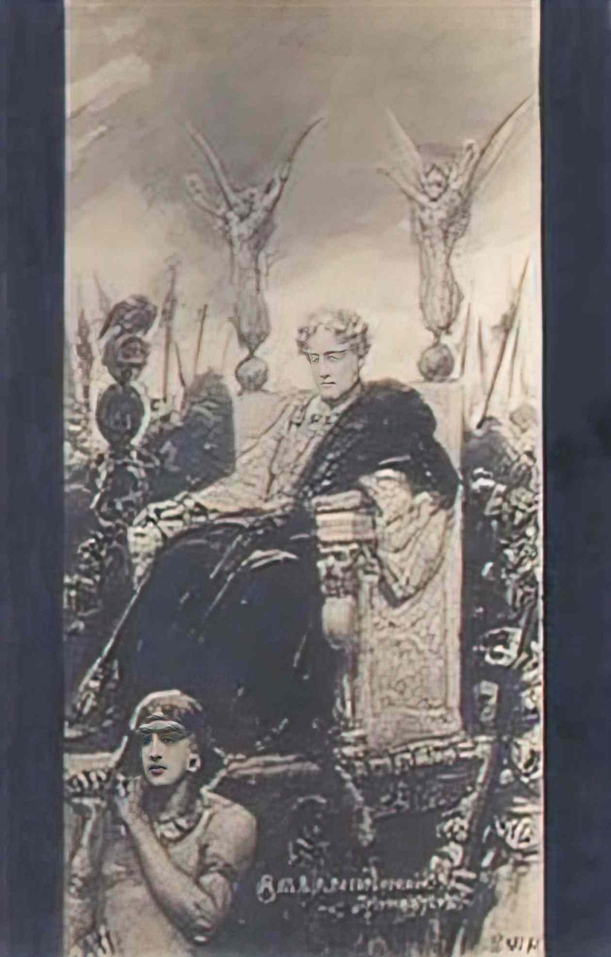 Wilhelm Kotarbinski triumphant Art A4 Photo Print