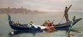 Wilhelm Kotarbinski venetian serenade Art A4 Photo Print