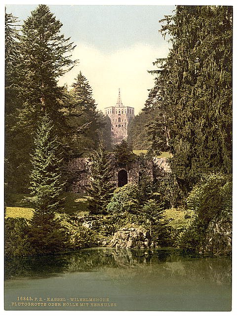 Wilhelmshohe Cassel Hesse Nassau Vintage A4 Photo Print