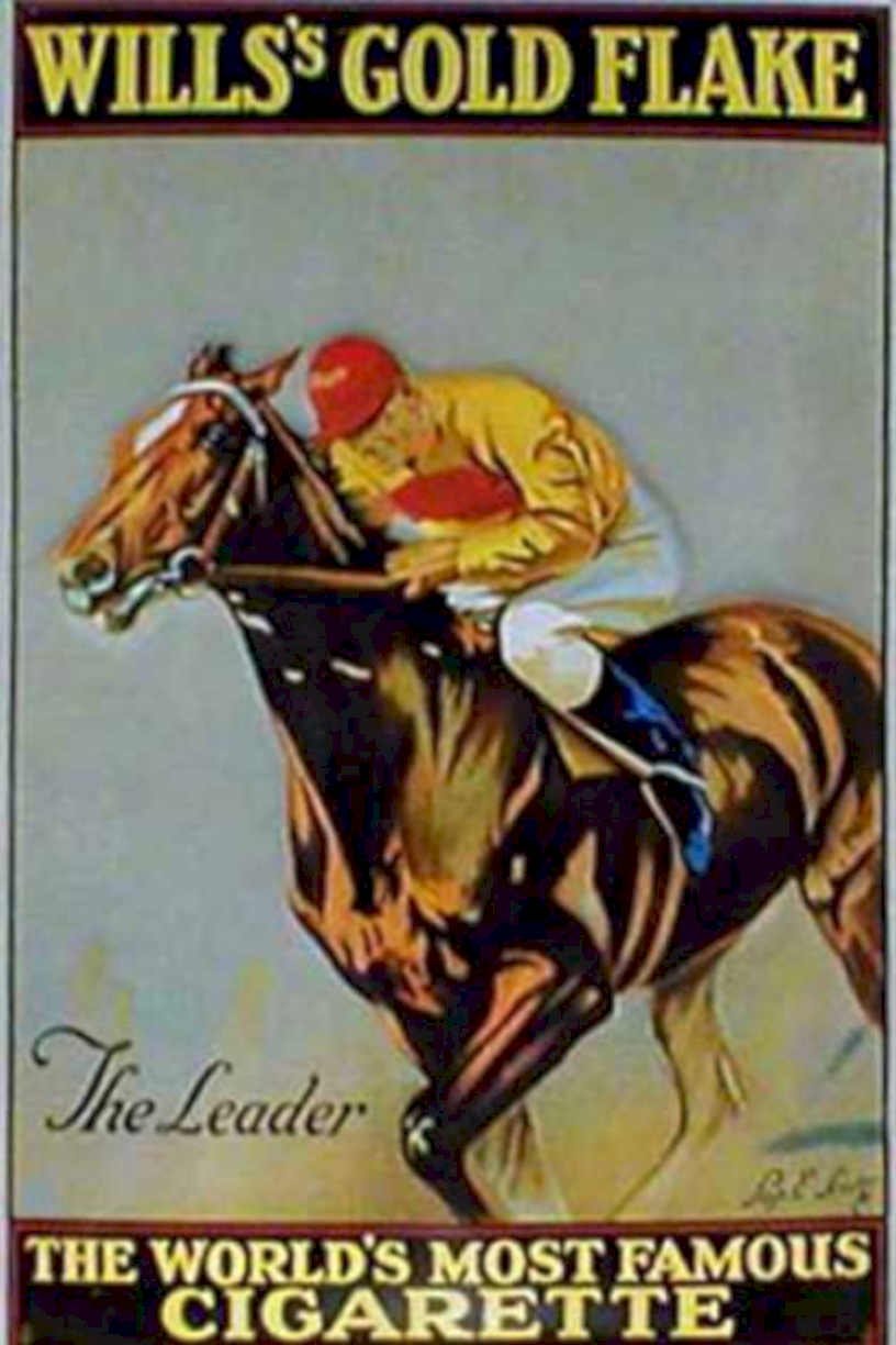 Will S Gold Vintage Retro Advert Ads A4 Photo Print