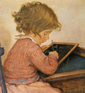 Willcox Smith Good Housekeeping Oct 1920 At school A4 Photo Print