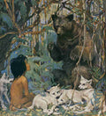 Willcox Smith Good Housekeeping Oct 1923 Mowgli A4 Photo Print