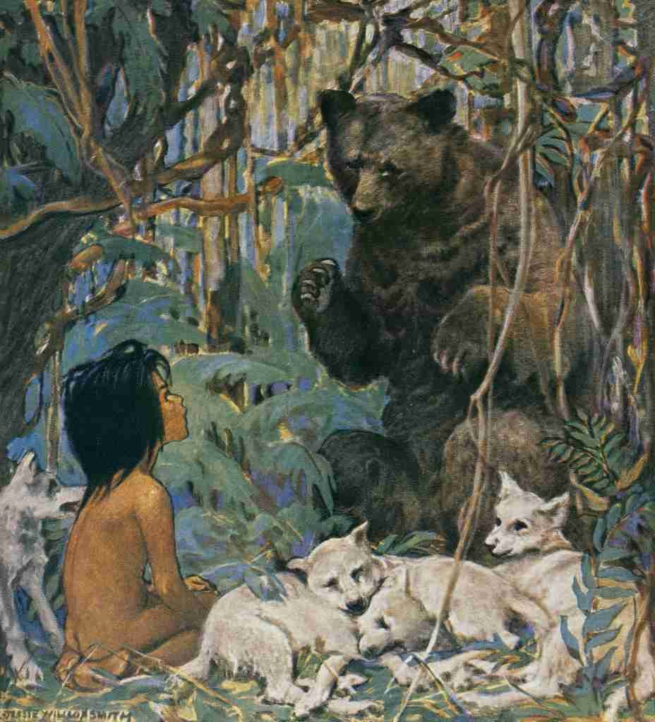 Willcox Smith Good Housekeeping Oct 1923 Mowgli A4 Photo Print