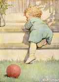 Willcox Smith Jessie 1909 The toddling baby boy A4 Photo Print