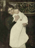 Willcox Smith Jessie 28 1900 Mother & baby A4 Photo Print