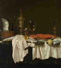 Willem Claesz Heda Still Life With A Lobster A4 Photo Print