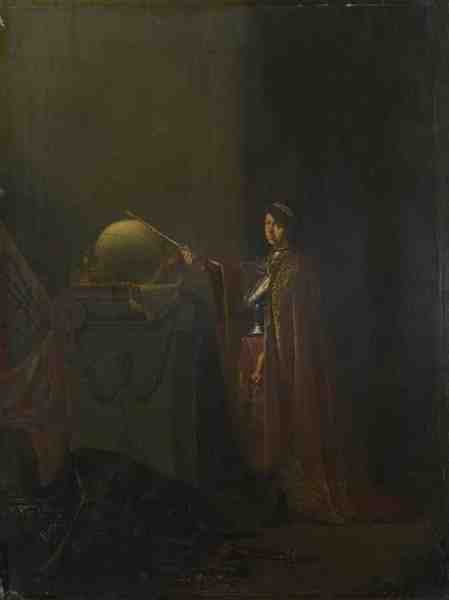 Willem De Poorter An Allegorical Subject (The Just Ruler) A4 Photo Print