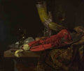 Willem Kalf Still Life with Drinking Horn A4 Photo Print