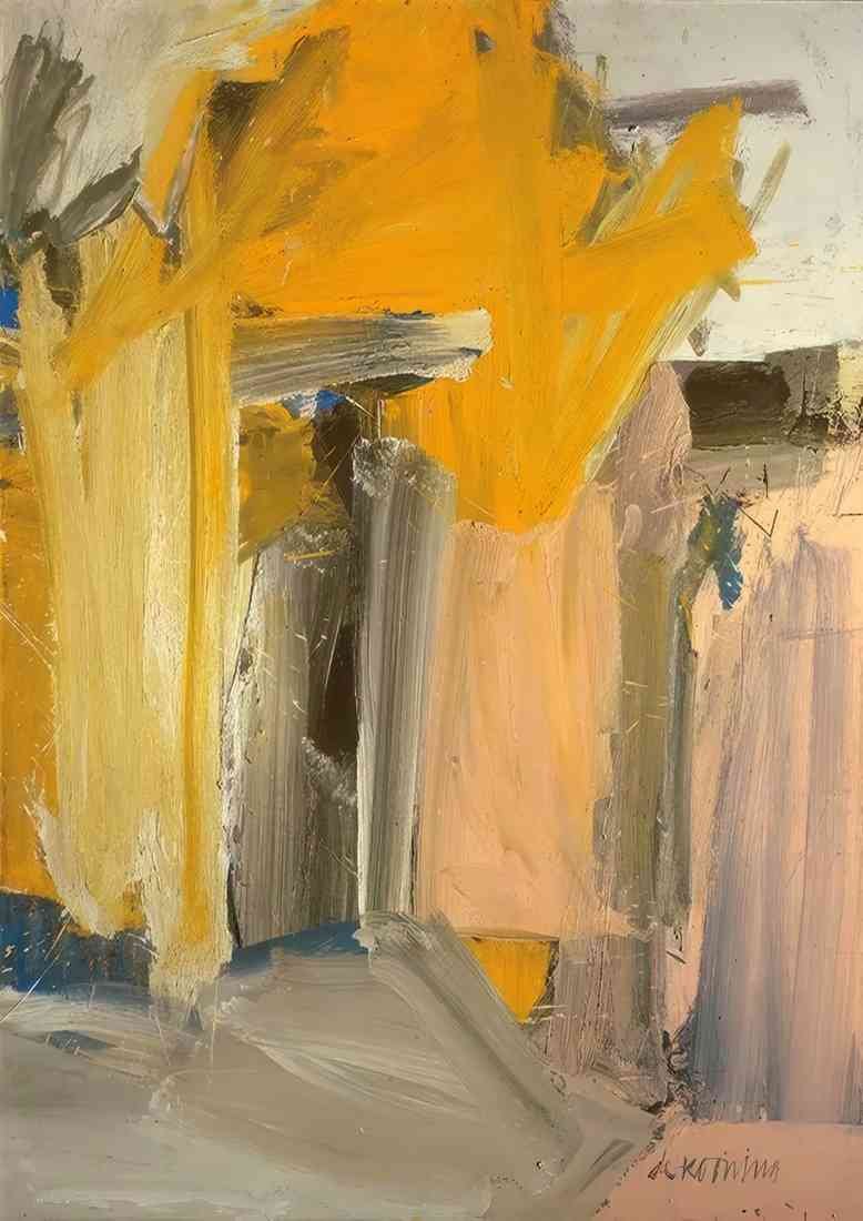 Willem de Kooning Door to the River A4 Photo Print
