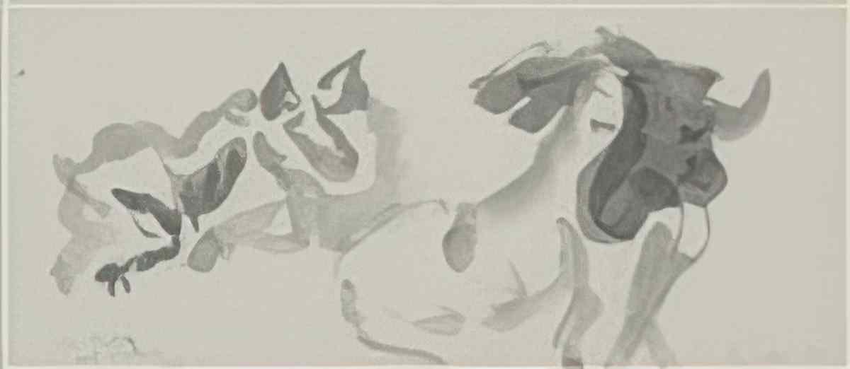 Willem de Kooning abstraction1 Art A4 Photo Print