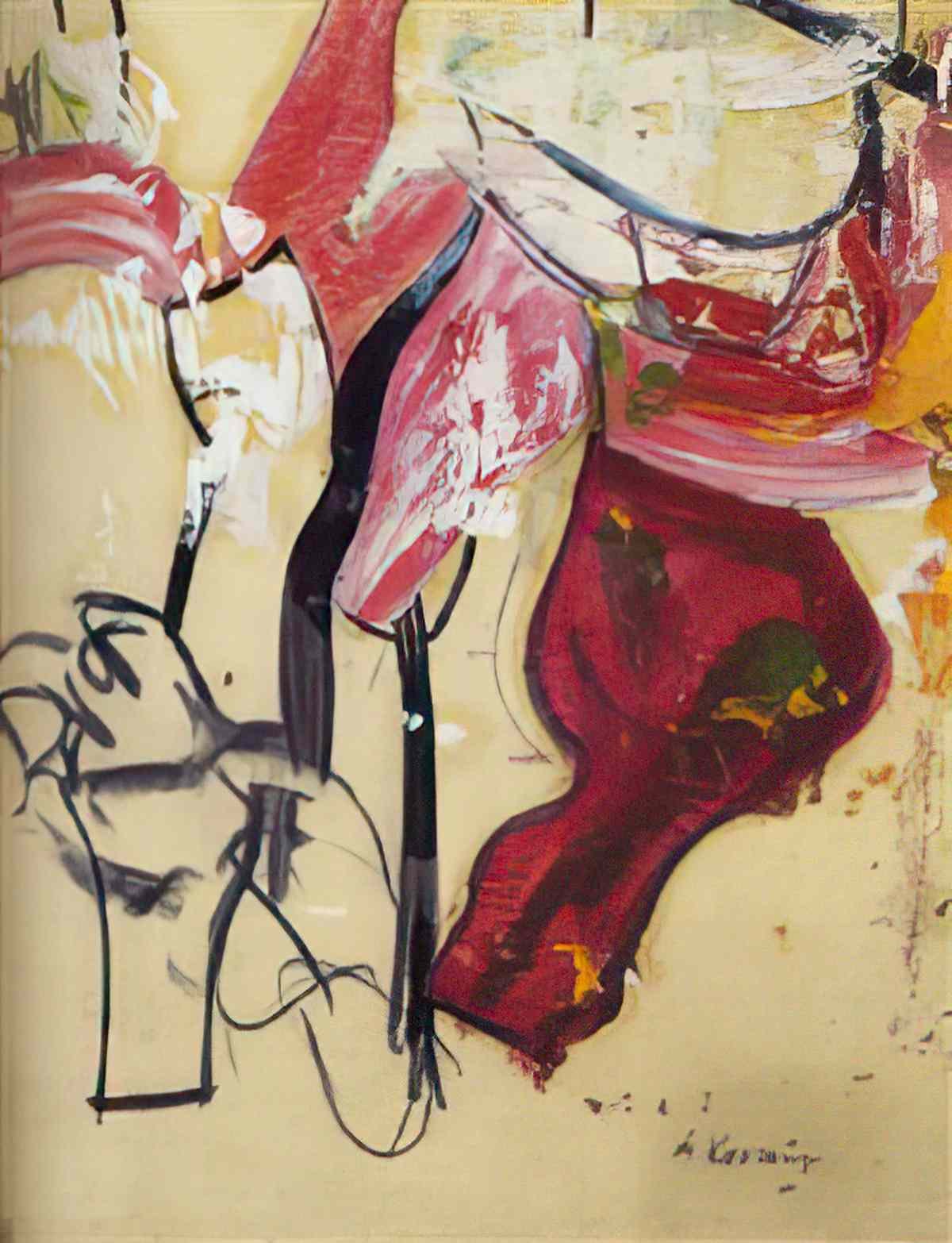 Willem de Kooning accabonac Art A4 Photo Print