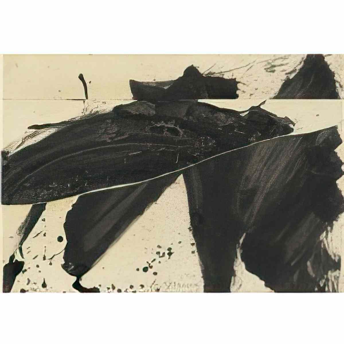 Willem de Kooning black and white rome e Art A4 Photo Print