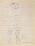 Willem de Kooning cartoon figure Art A4 Photo Print