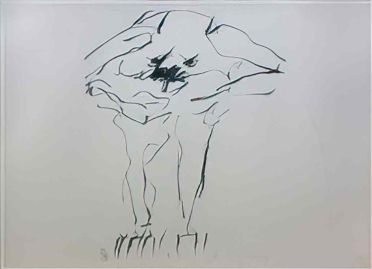 Willem de Kooning clam digger Art A4 Photo Print