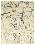 Willem de Kooning composition 2 Art A4 Photo Print