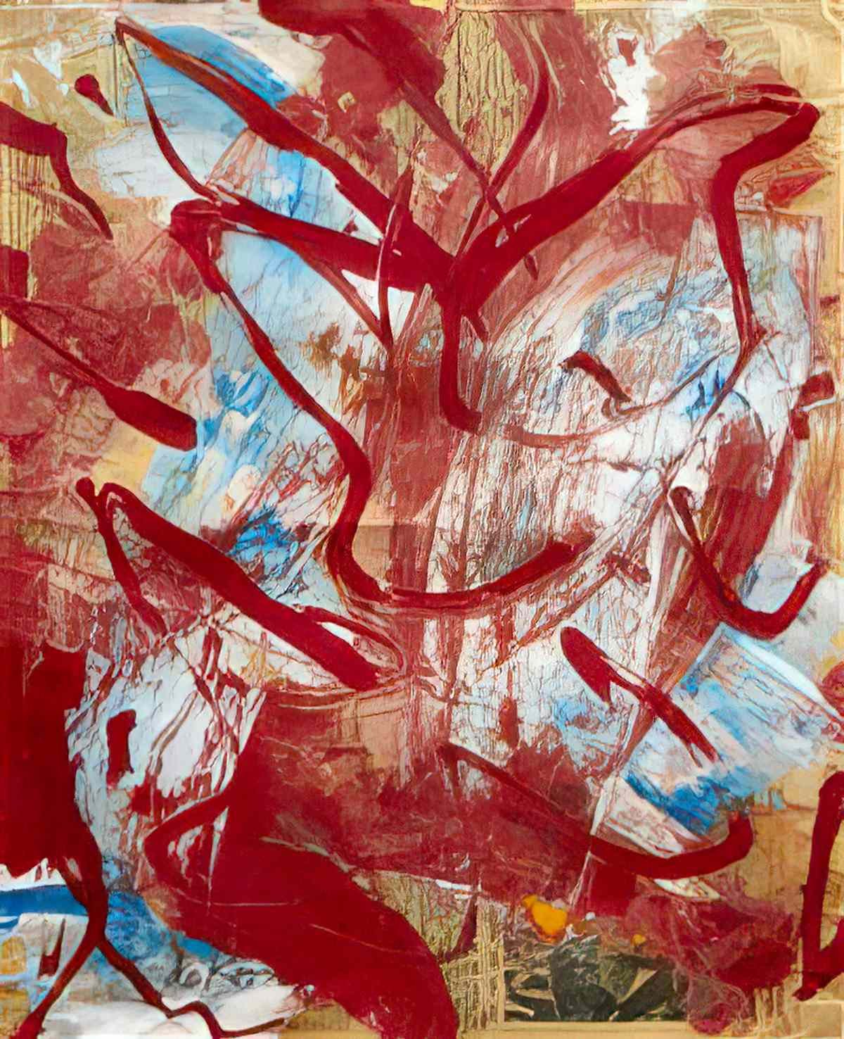 Willem de Kooning composition2 Art A4 Photo Print