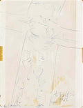 Willem de Kooning crocifissione Art A4 Photo Print