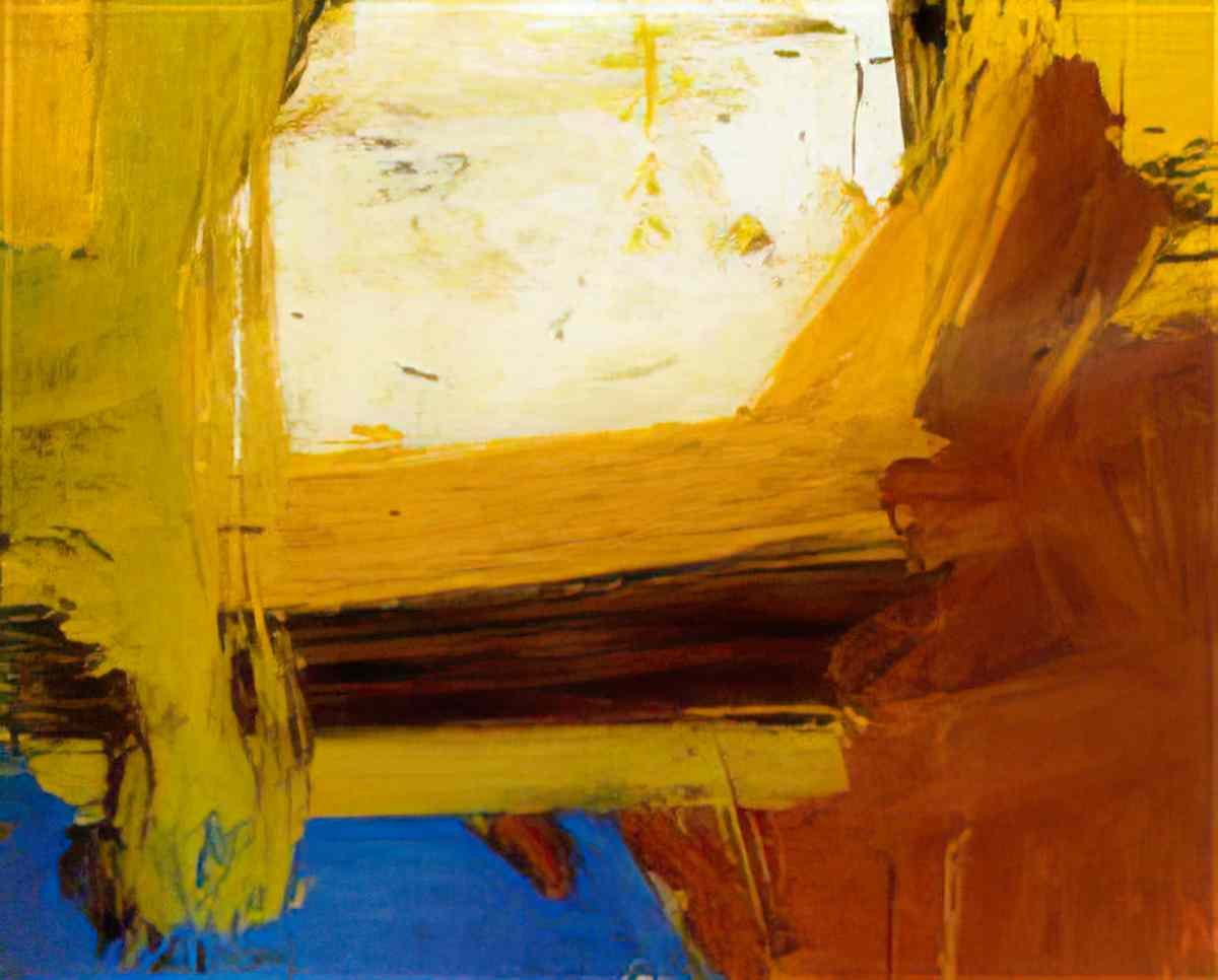 Willem de Kooning duck pond Art A4 Photo Print