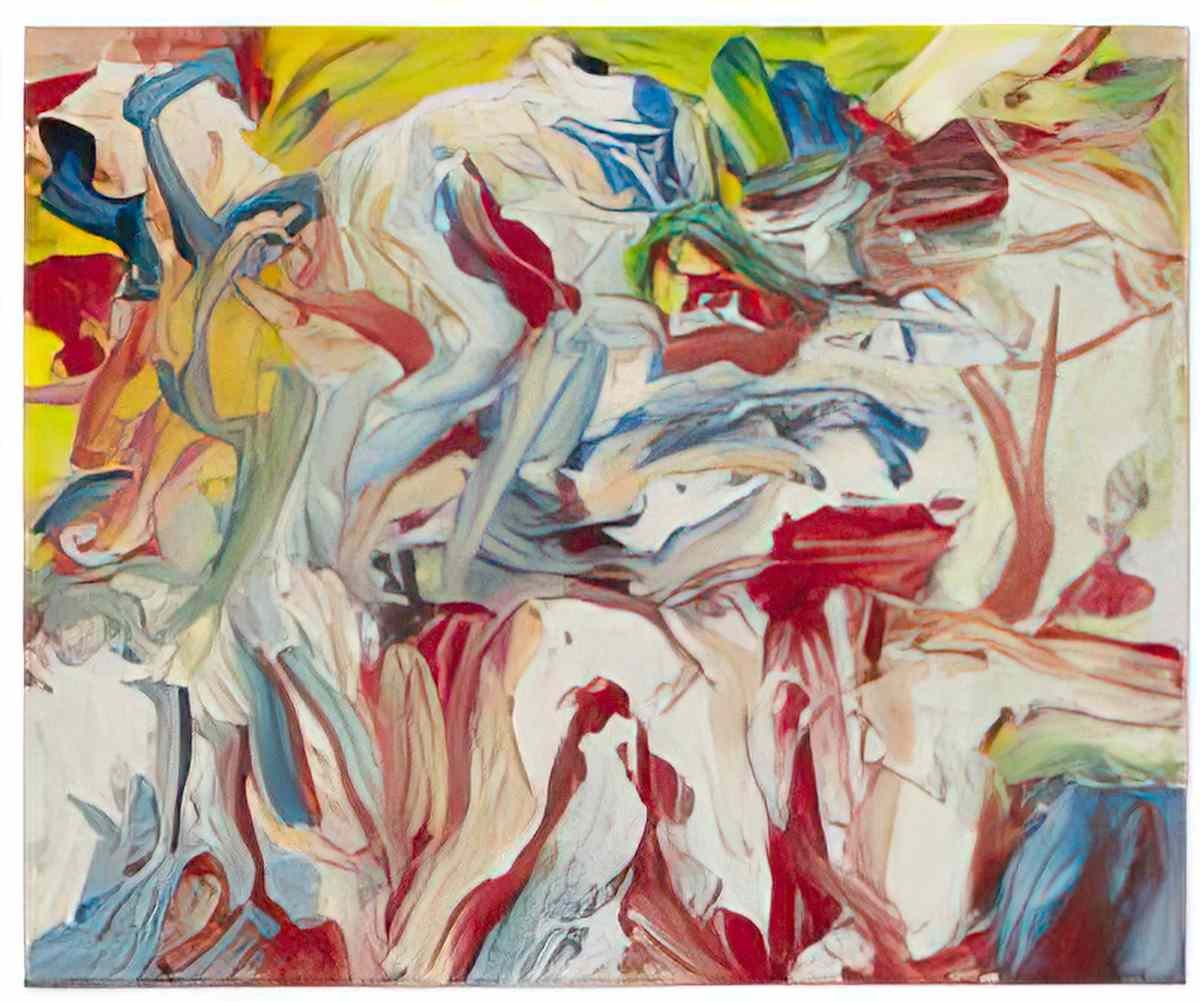Willem de Kooning east hampton vi Art A4 Photo Print