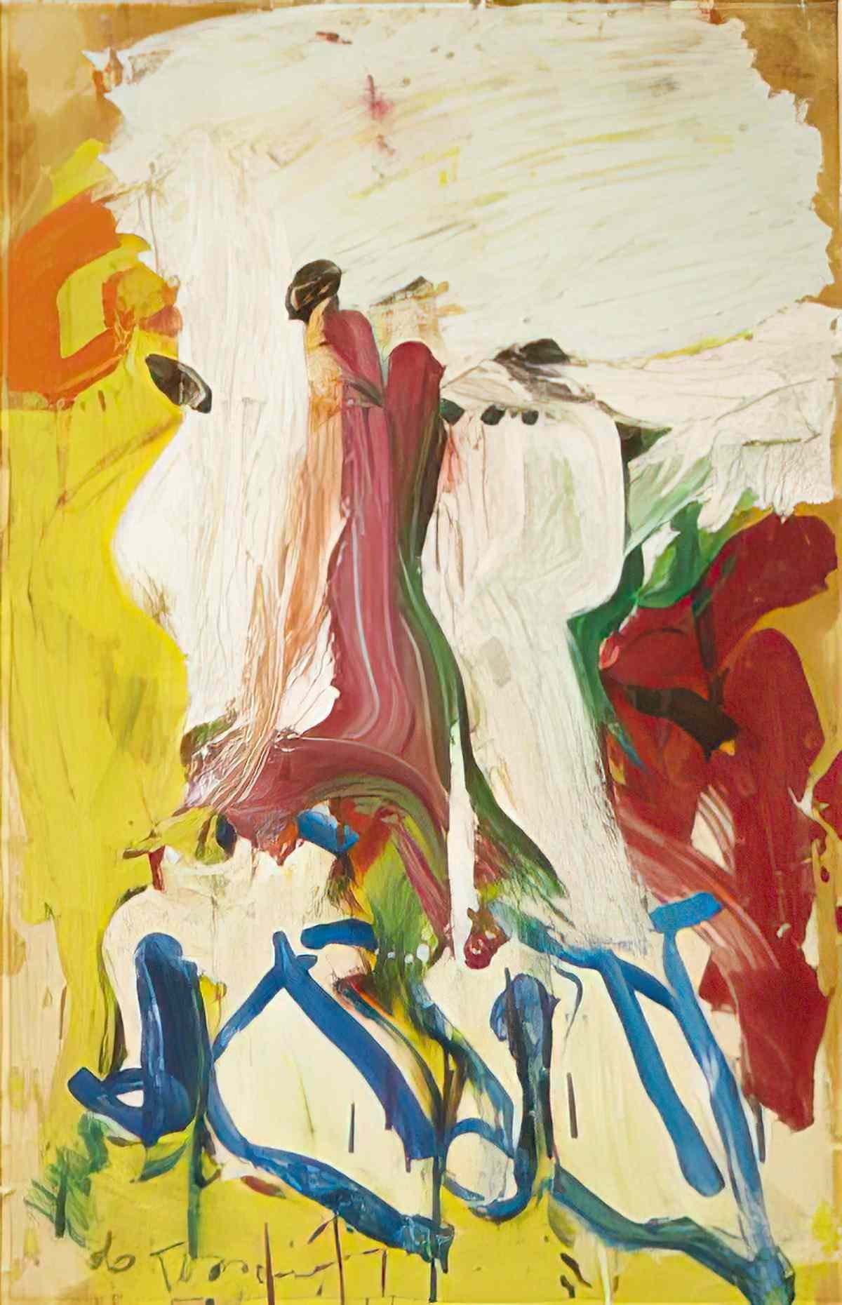 Willem de Kooning east hampton xvii Art A4 Photo Print