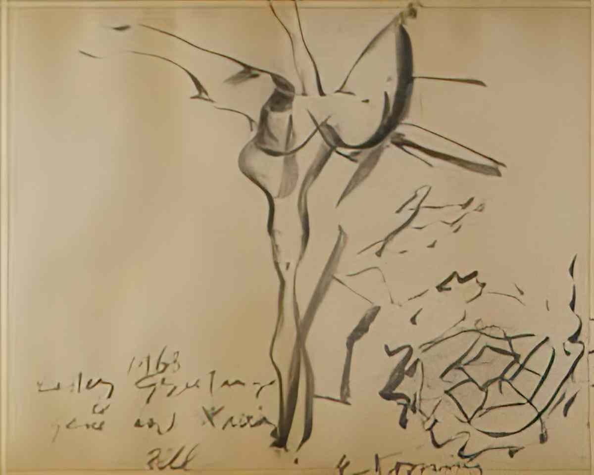Willem de Kooning easter cross Art A4 Photo Print