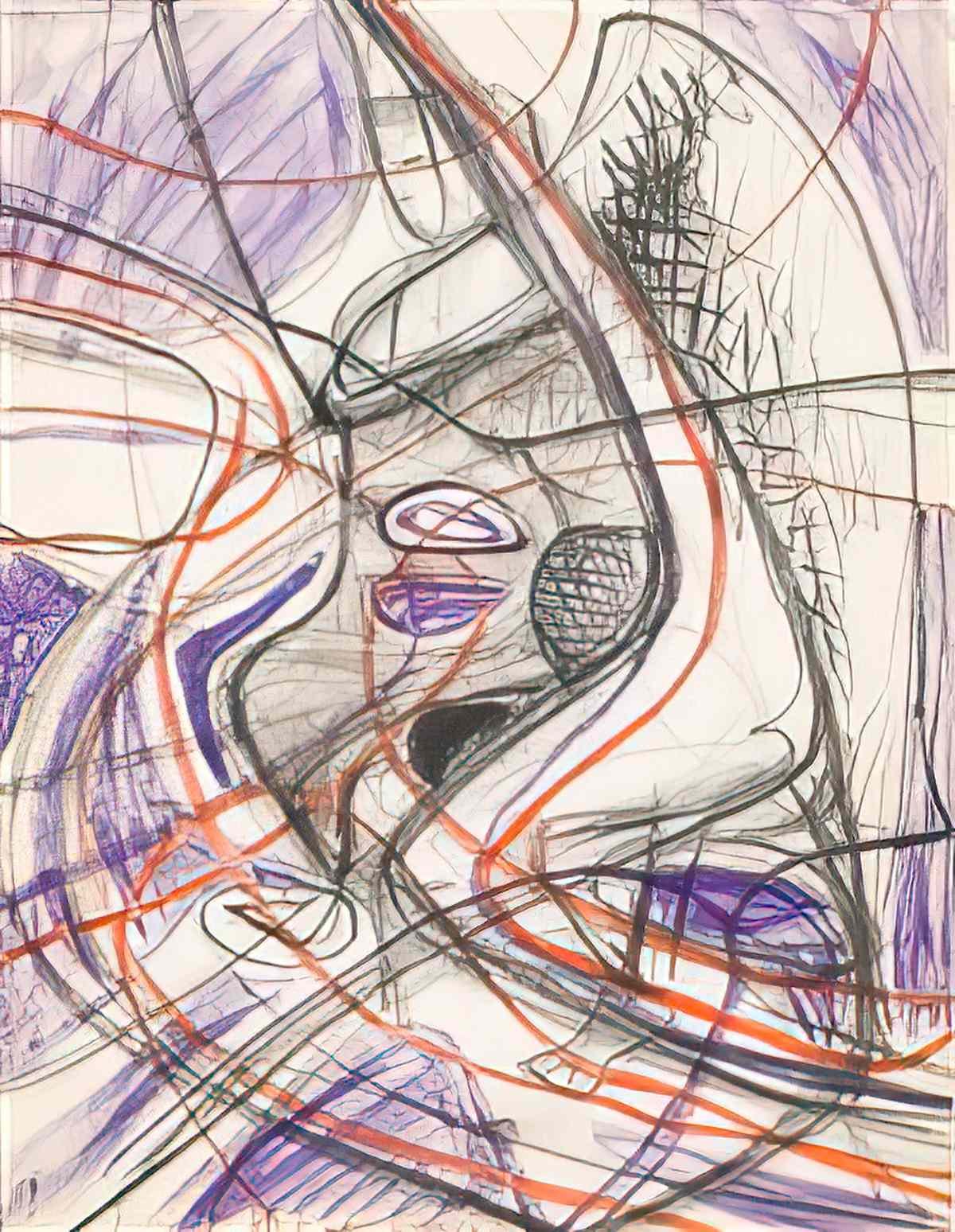 Willem de Kooning engel Art A4 Photo Print