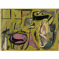 Willem de Kooning event in a barn1 Art A4 Photo Print