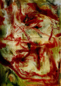 Willem de Kooning face Art A4 Photo Print
