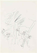 Willem de Kooning fall of a man sündenfall Art A4 Photo Print