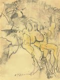 Willem de Kooning fallen angels Art A4 Photo Print