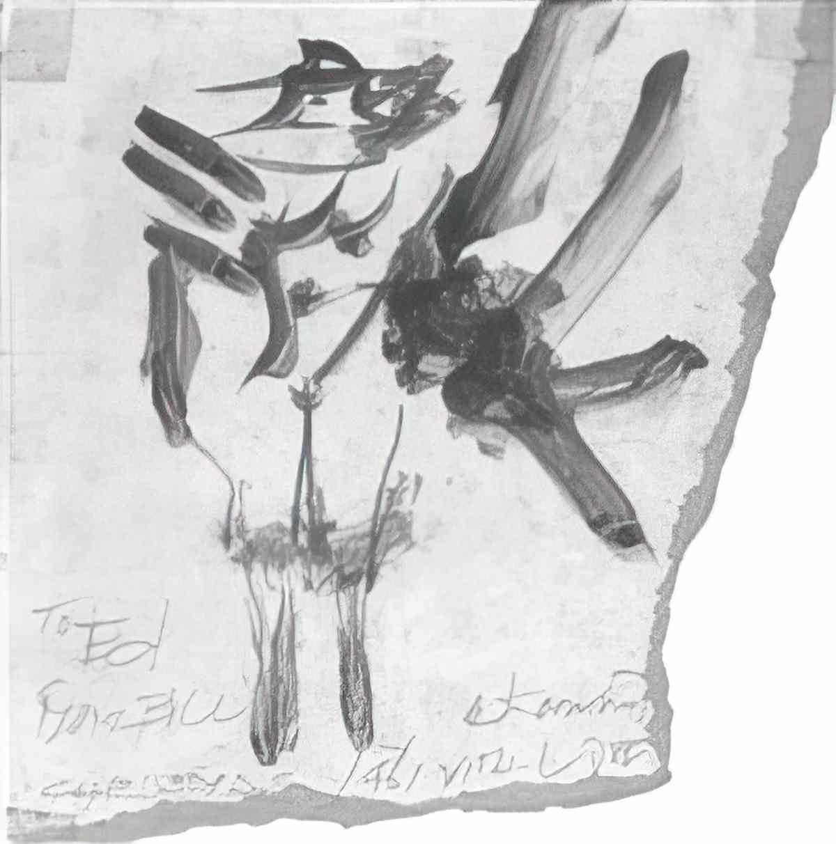 Willem de Kooning female nude Art A4 Photo Print