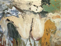 Willem de Kooning femme dans un paysage de mouin a eau Art A4 Photo Print