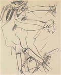 Willem de Kooning figure study Art A4 Photo Print