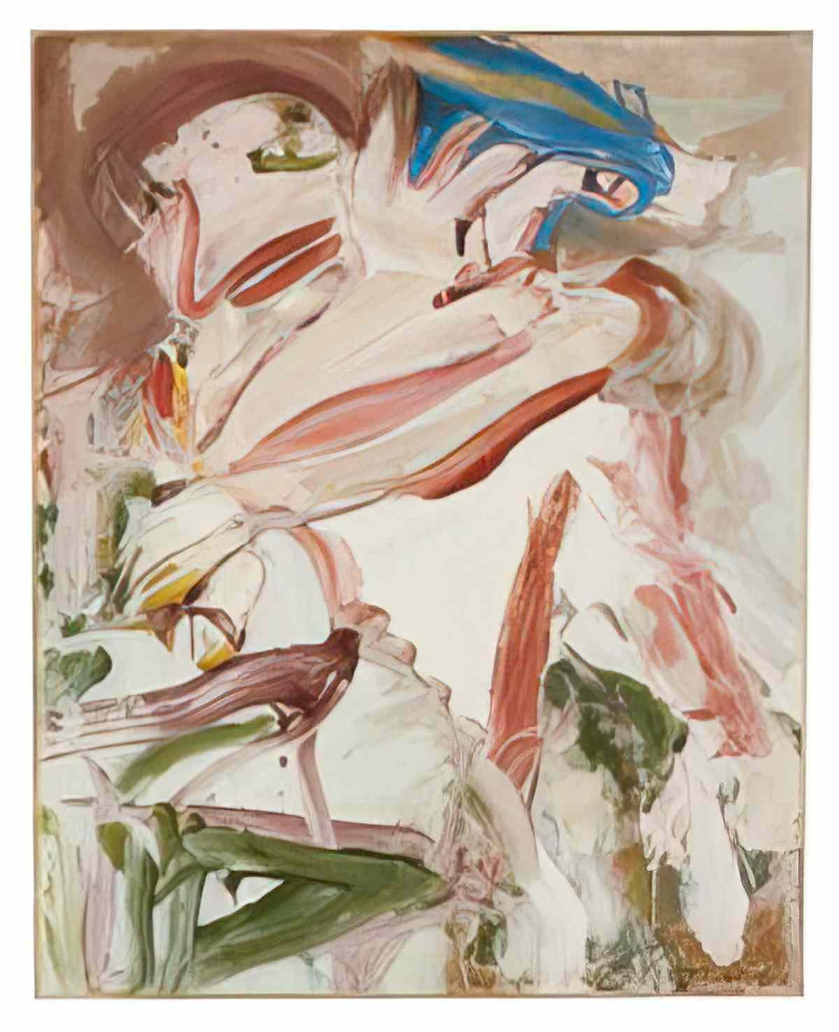Willem de Kooning figure with red hair Art A4 Photo Print