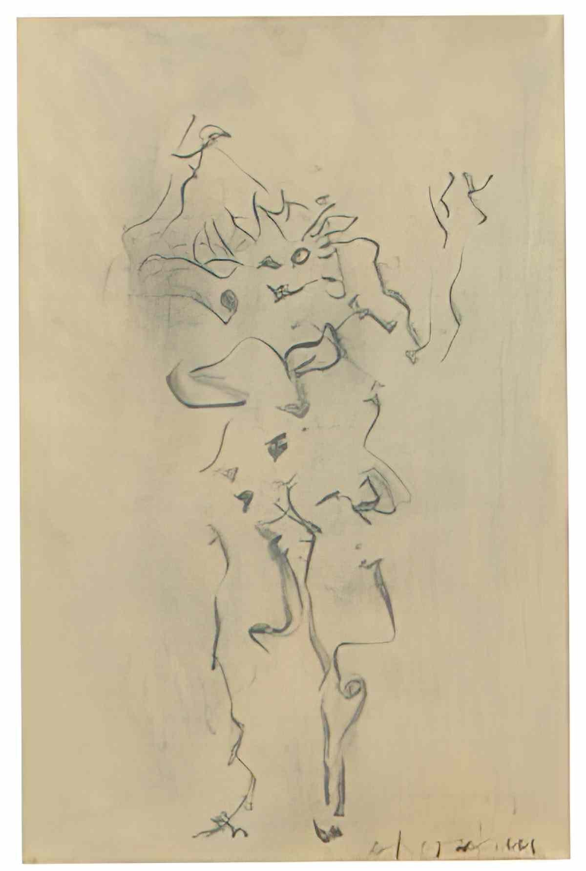 Willem de Kooning figure1 2 Art A4 Photo Print