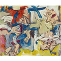 Willem de Kooning figures in landscape no. 1 Art A4 Photo Print