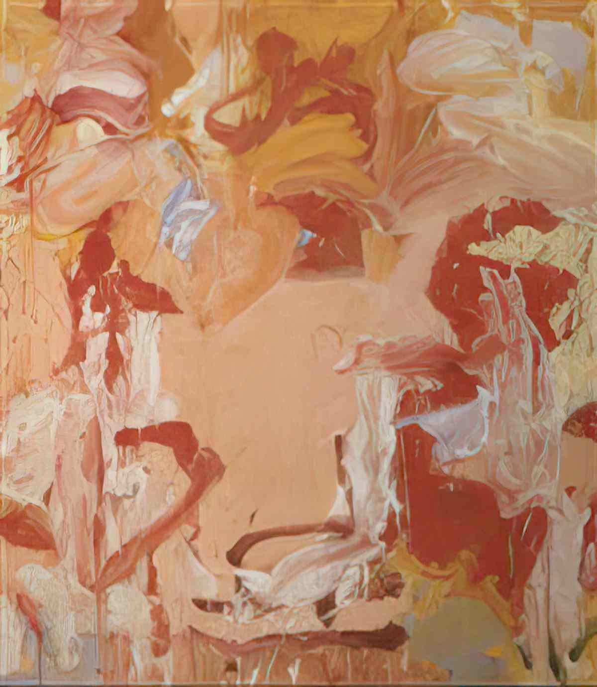 Willem de Kooning flowers, marys table1 Art A4 Photo Print