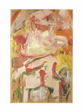 Willem de Kooning french wire Art A4 Photo Print