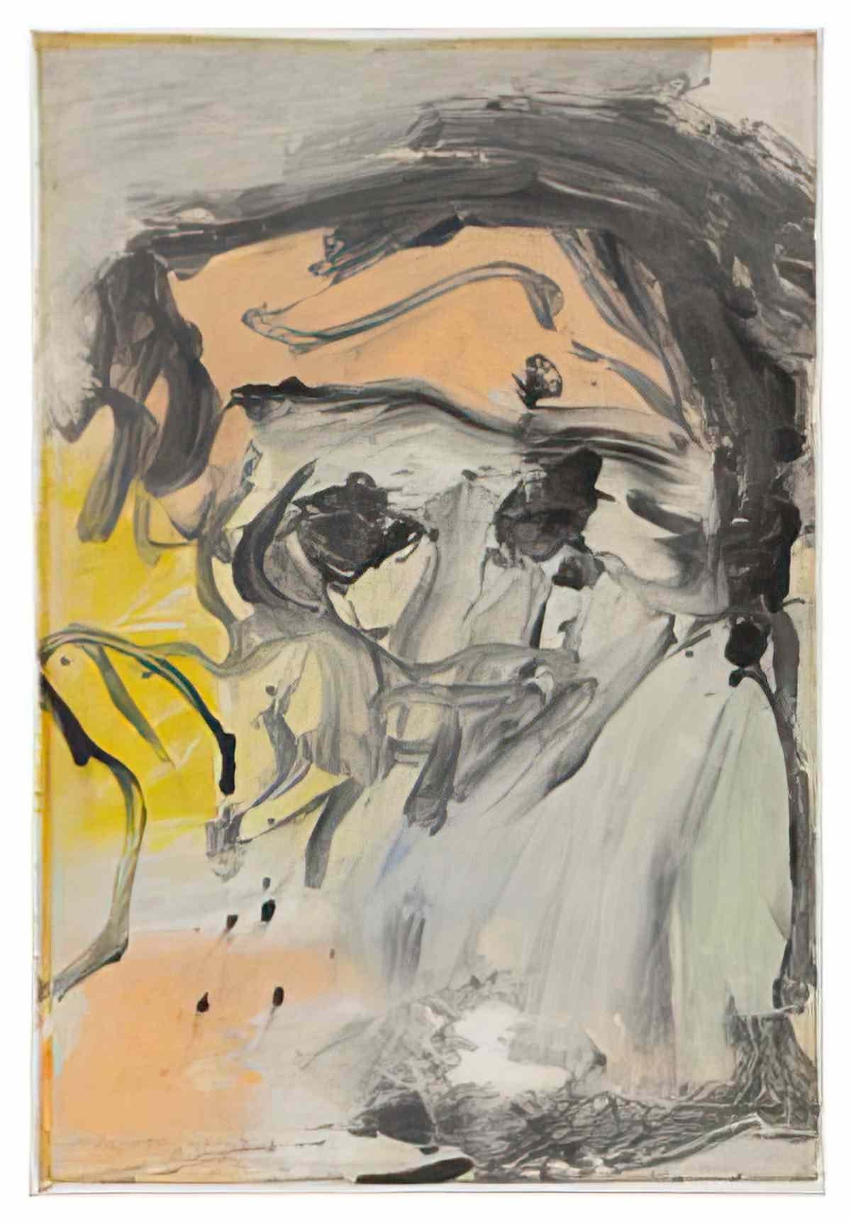 Willem de Kooning head 2 Art A4 Photo Print