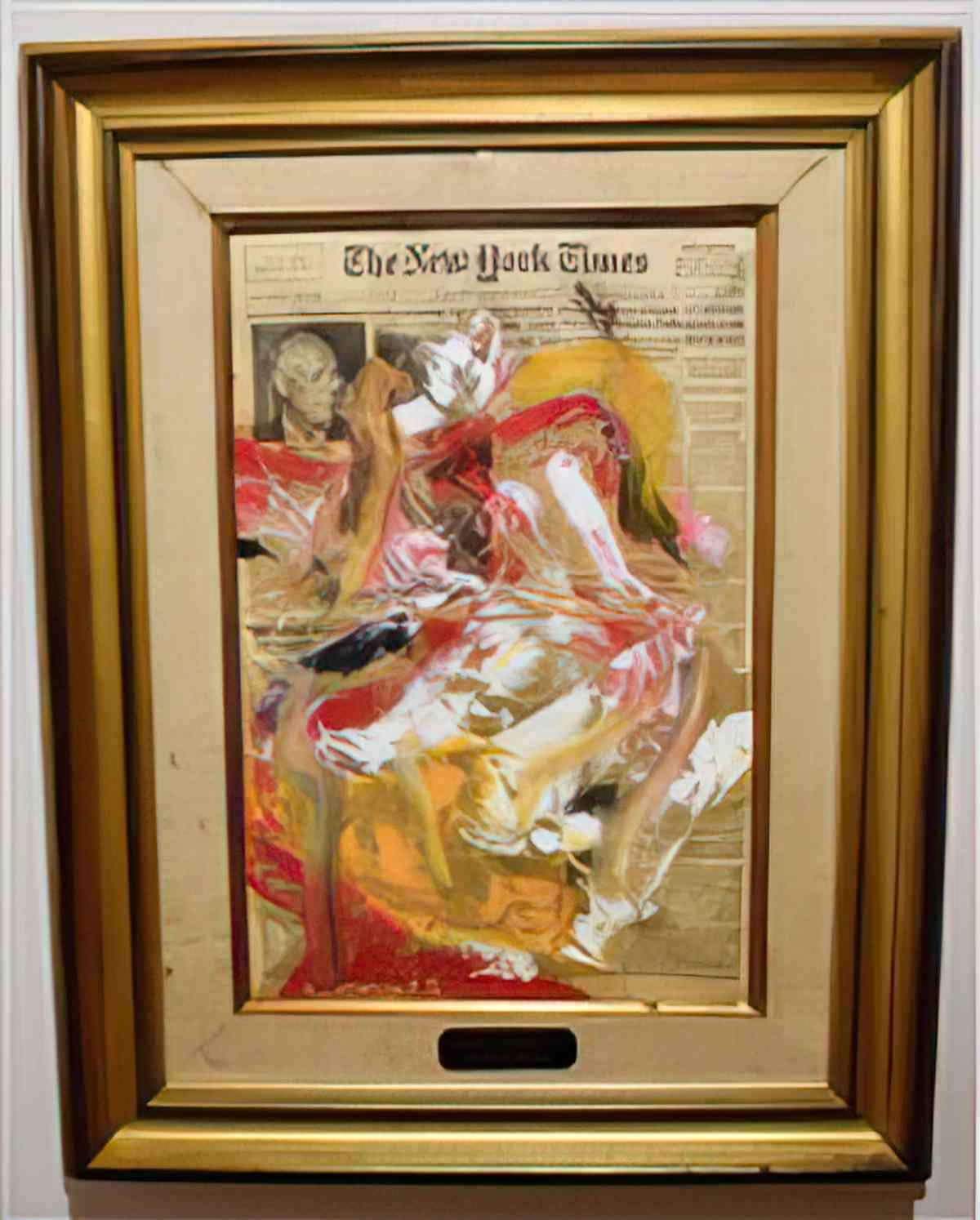 Willem de Kooning homage a lindbergh Art A4 Photo Print