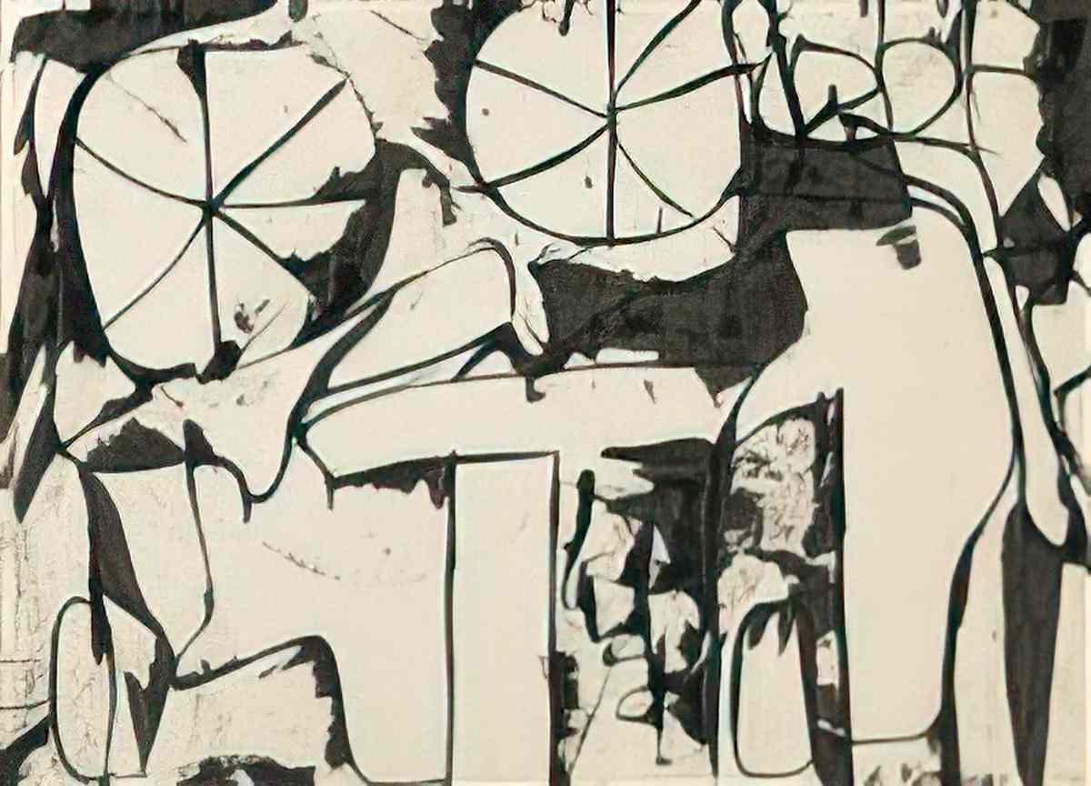 Willem de Kooning itinerant chapel Art A4 Photo Print