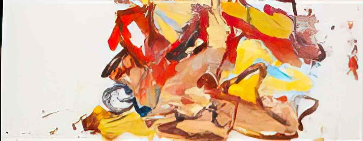Willem de Kooning komposition1 Art A4 Photo Print