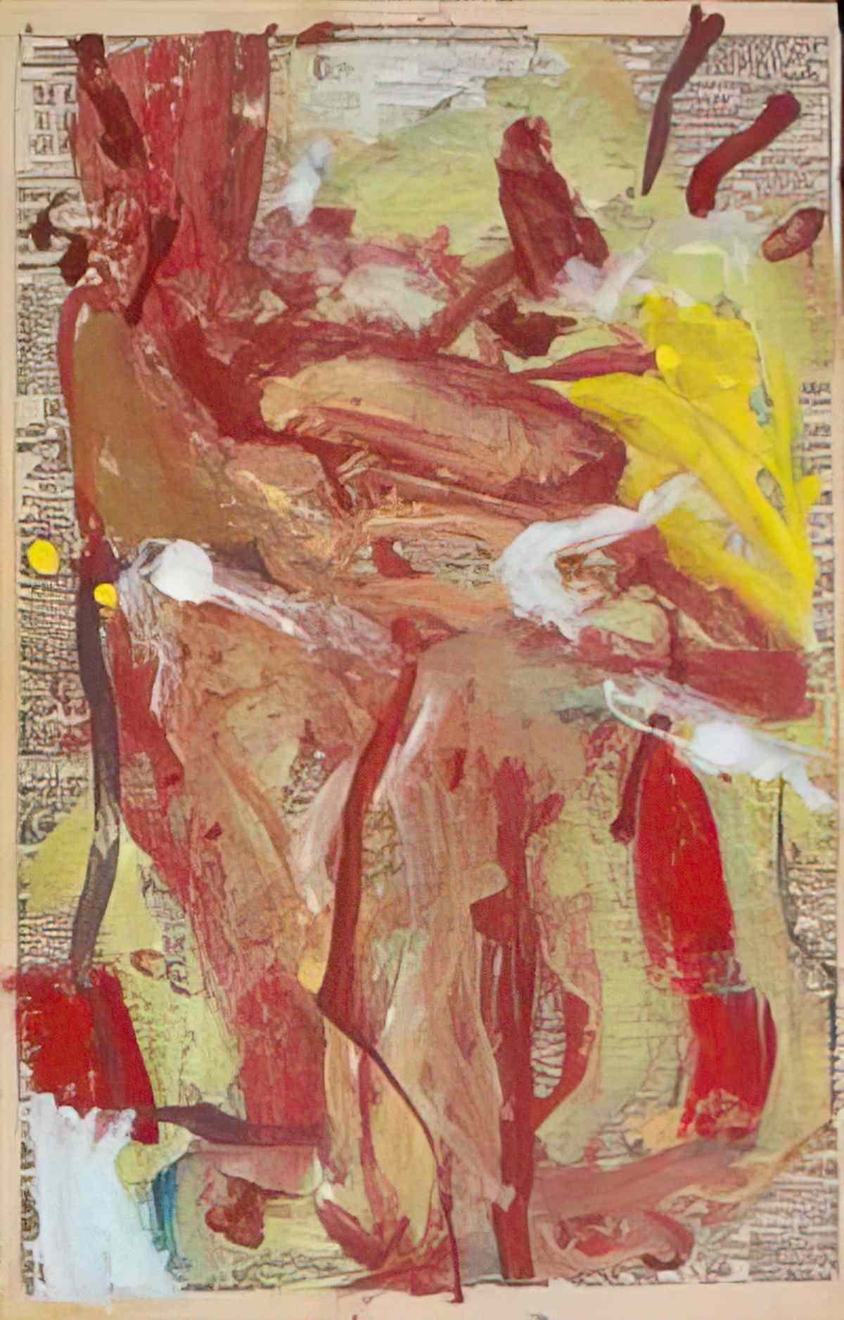 Willem de Kooning komposition4 Art A4 Photo Print