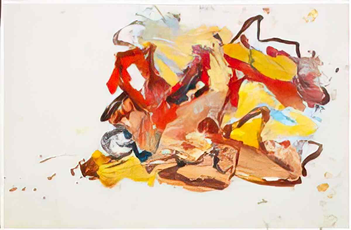 Willem de Kooning komposition7 Art A4 Photo Print