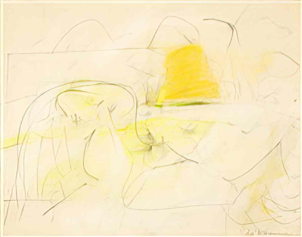 Willem de Kooning landscape 2 Art A4 Photo Print