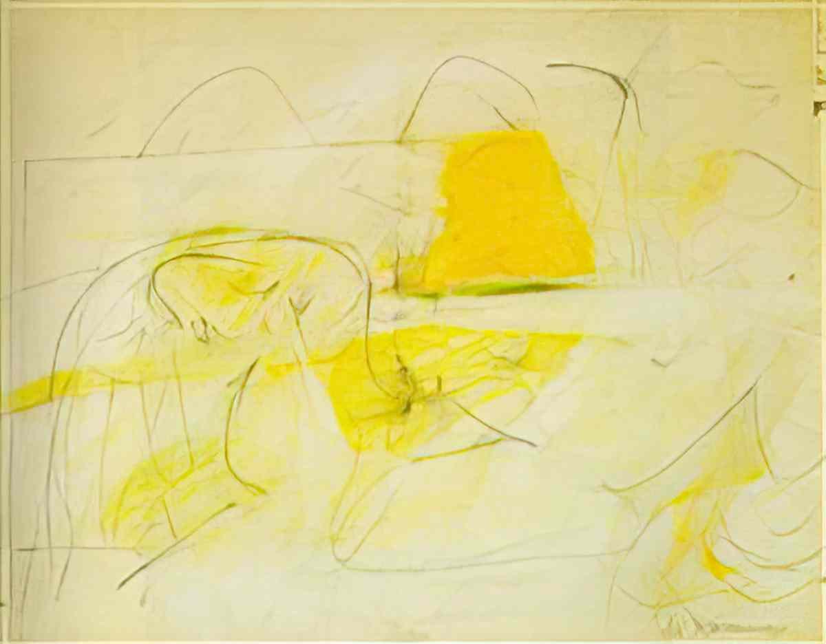 Willem de Kooning landscape22 Art A4 Photo Print