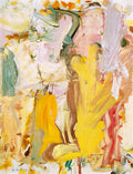 Willem de Kooning male figure1 Art A4 Photo Print